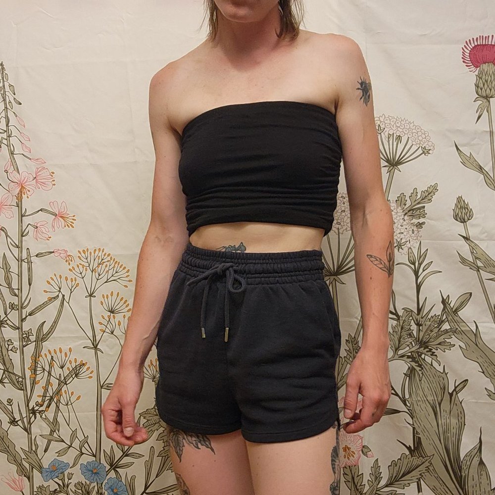 black tube top